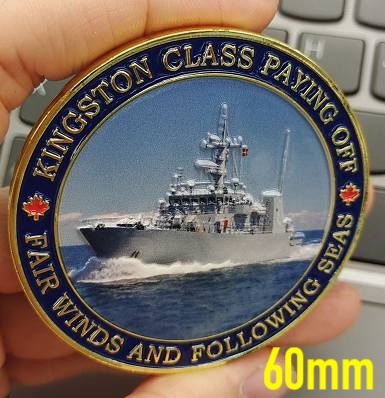 Kingston Class Paying Off Coin #RB3131 Veterans UN Nato Nova Scotia