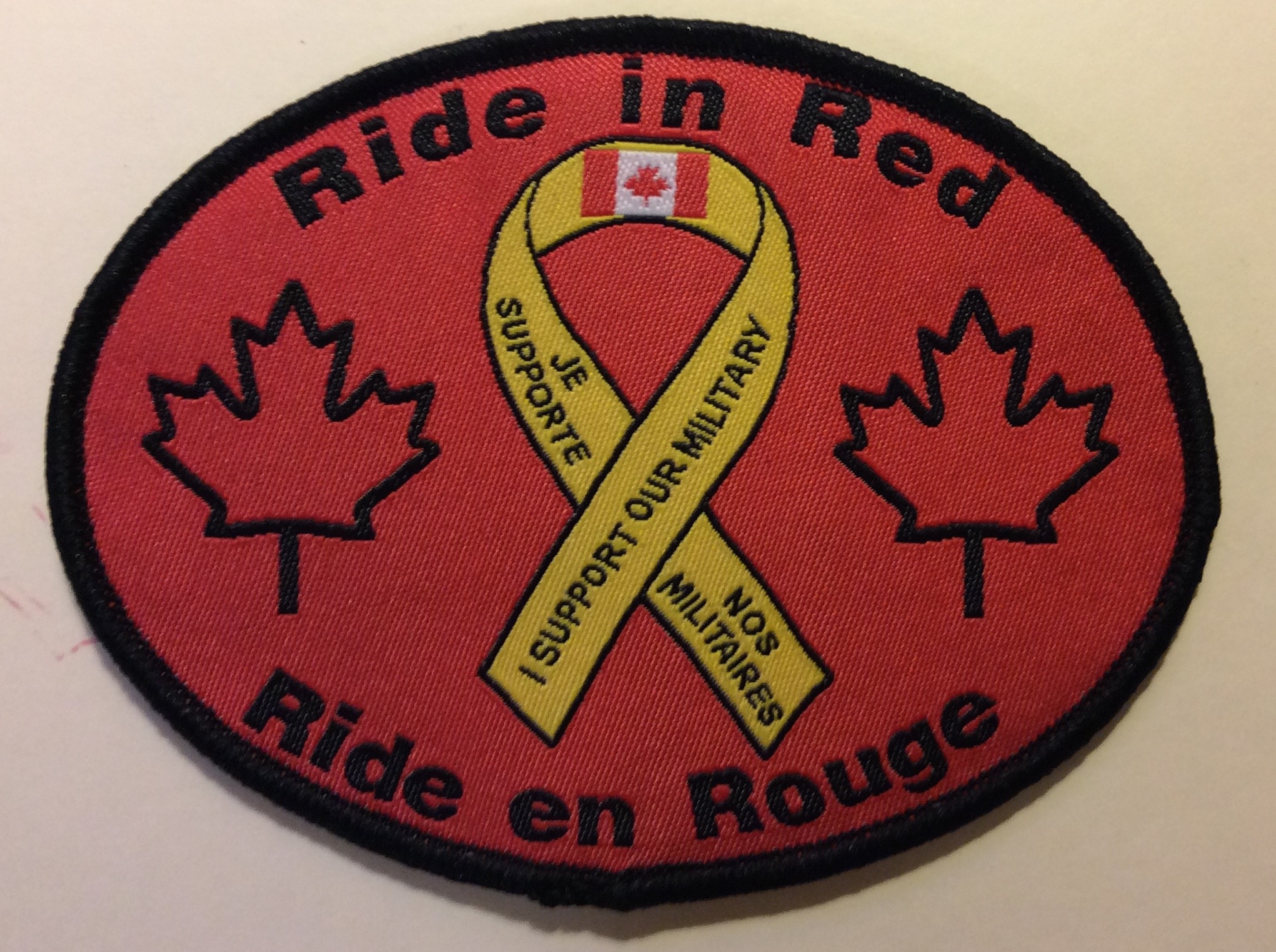 Ride in Red (l Support Our Military) #LC1684 | Veterans UN-Nato Nova Scotia